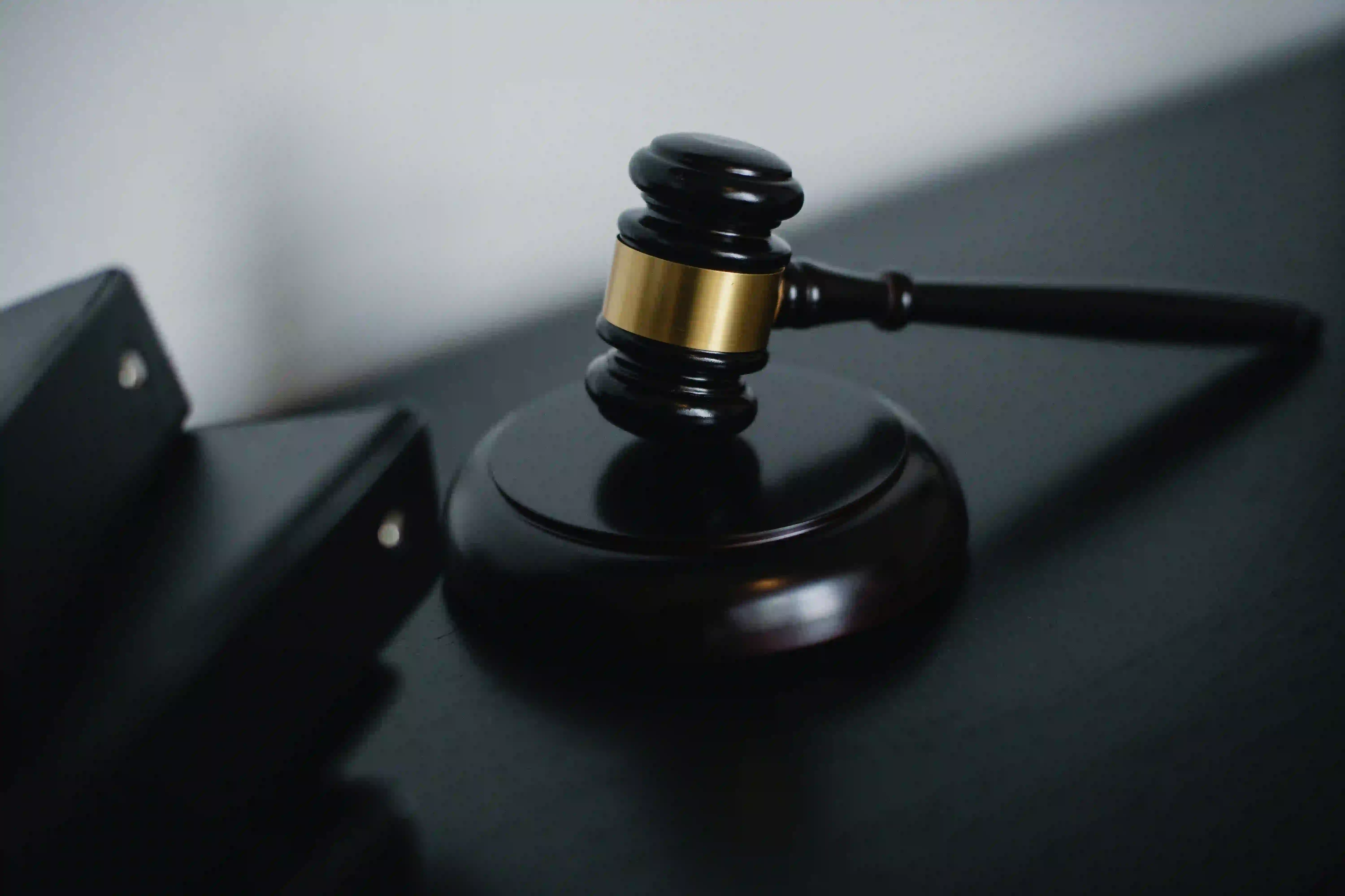 picture of a gavel resting on a soundblock