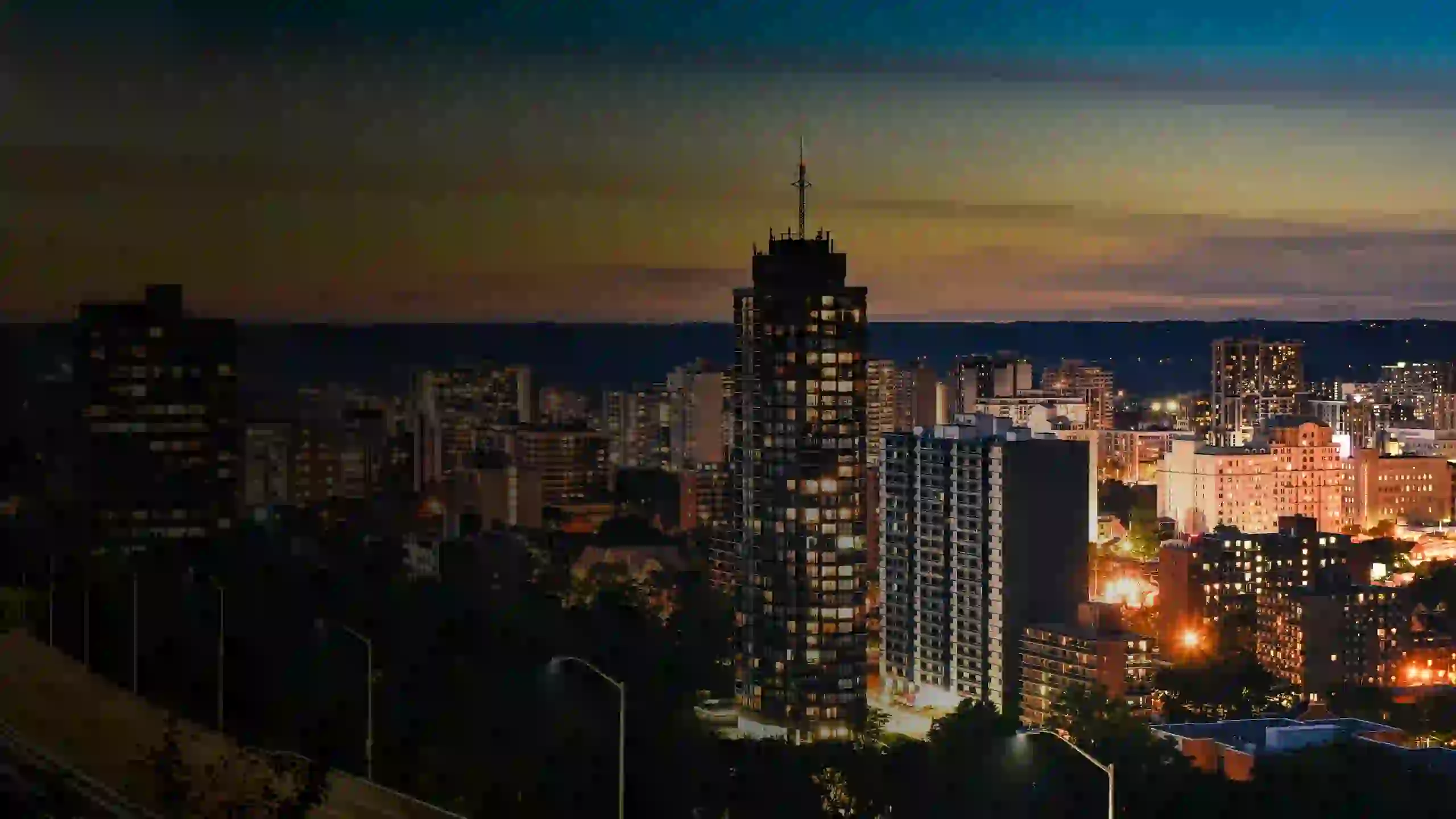 skyline of hamilton